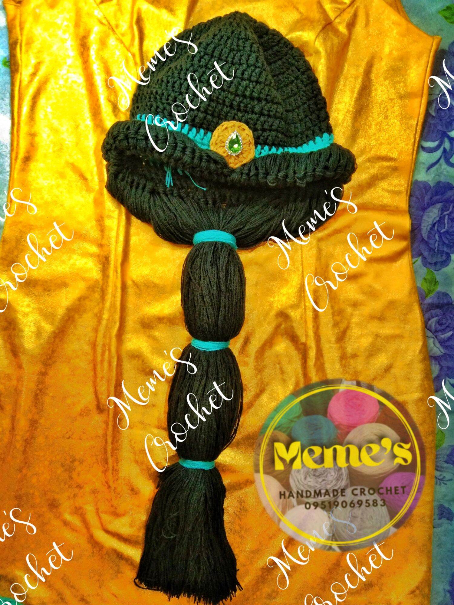 MEMES CROCHET PRINCESS JASMINE CROCHET COSTUME DISNEY PRINCESS