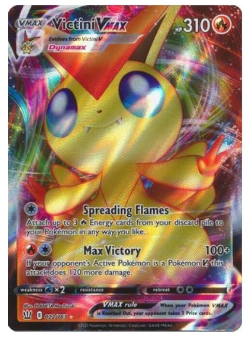Victini-VMAX 022/163 - Style de combat