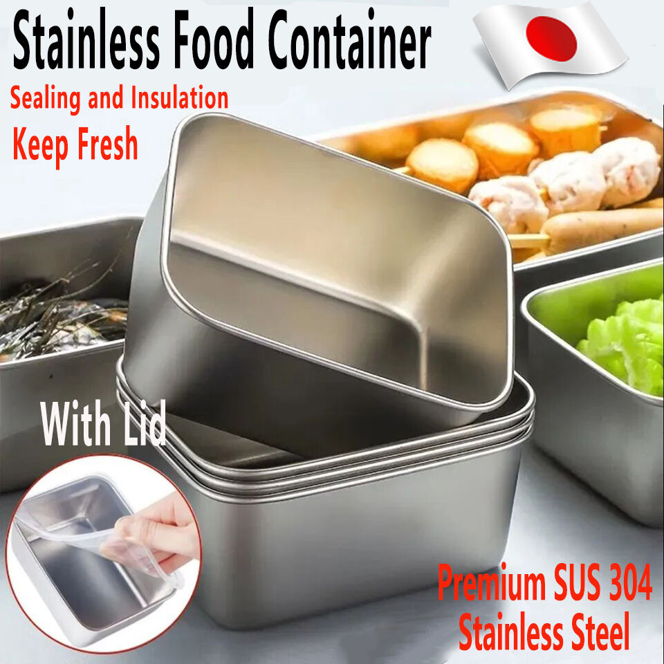 Stainless Steel Sealed Food Storage Container by 