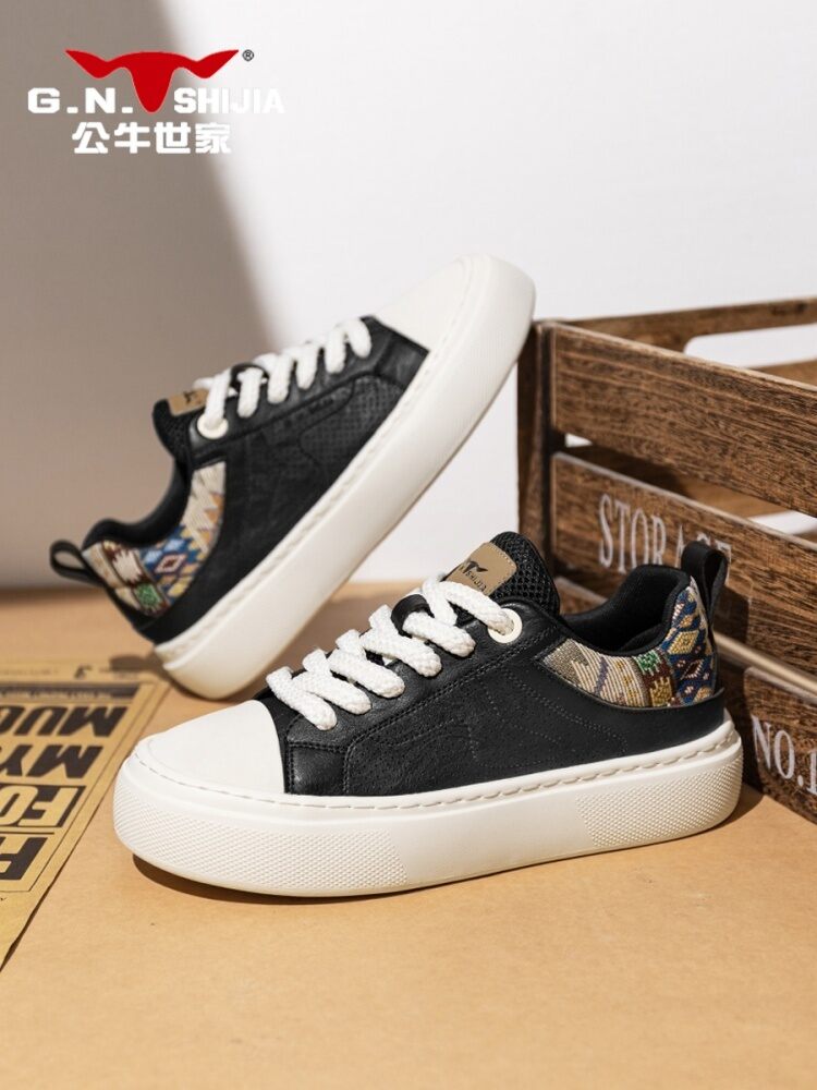 GN..SHIJIA(GN..SHIJIA(GN.. SHIJIA)) | Breathable Leisure Thick Sole Height-Increasing Men's Casual Shoes Presyo 2,898 Piso*Libreng Shipping