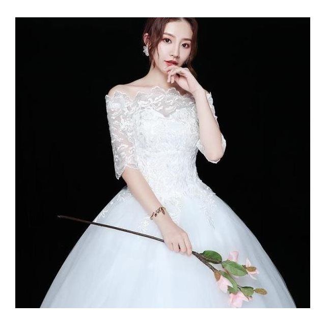 2021 Mori Style Fairy Princess Wedding Dress by 