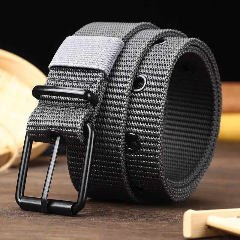 Nylon Canvas Belt Unisex Men Women Durable Belt