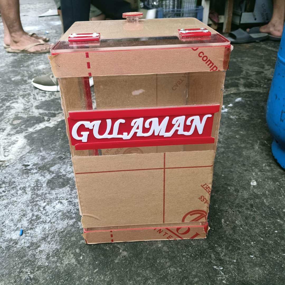 COD】 ACRYLIC Round Square Gulaman Palamig Container Juice