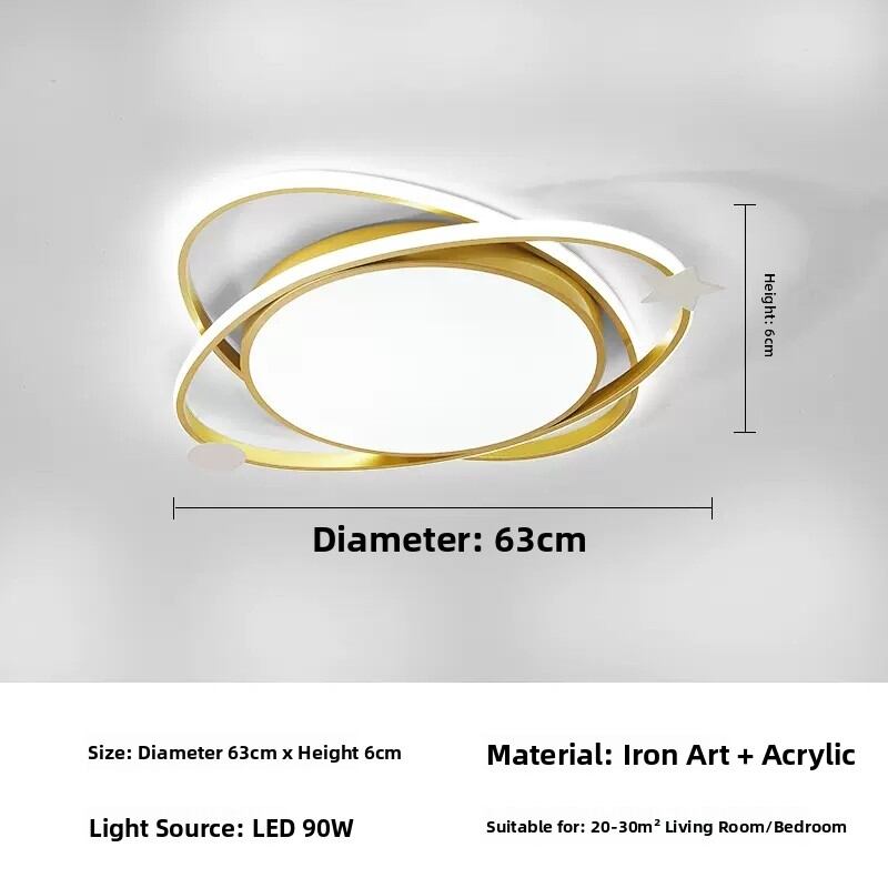 HONGJI | Remote Control Modern Simple LED Ceiling Light