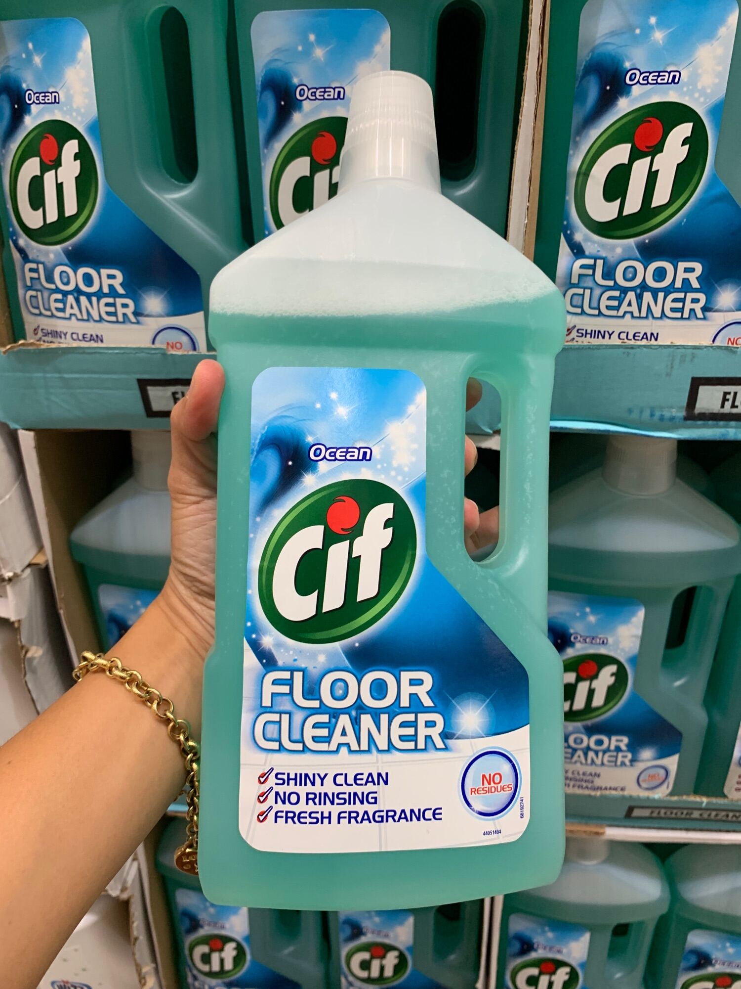 CIF FLOOR CLEANER OCEAN 950ML Lazada PH