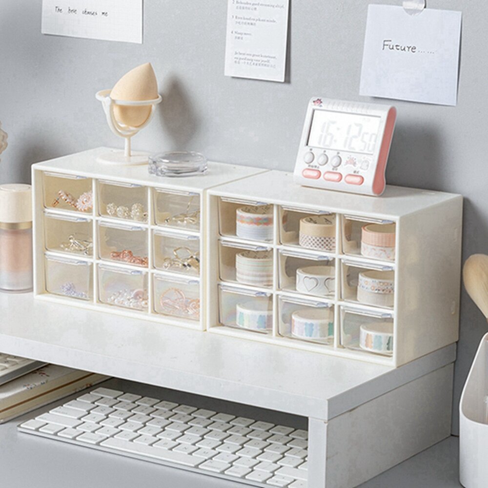 1PC%20Nine%20Palace%20Grid%20Small%20Drawer%20Jewelry%20Storage%20Box%20Student%20Dormitory%20Desktop%20Stationery%20Small%20Item%20Storage%20Transparent%20Drawer%20-%20Image%205