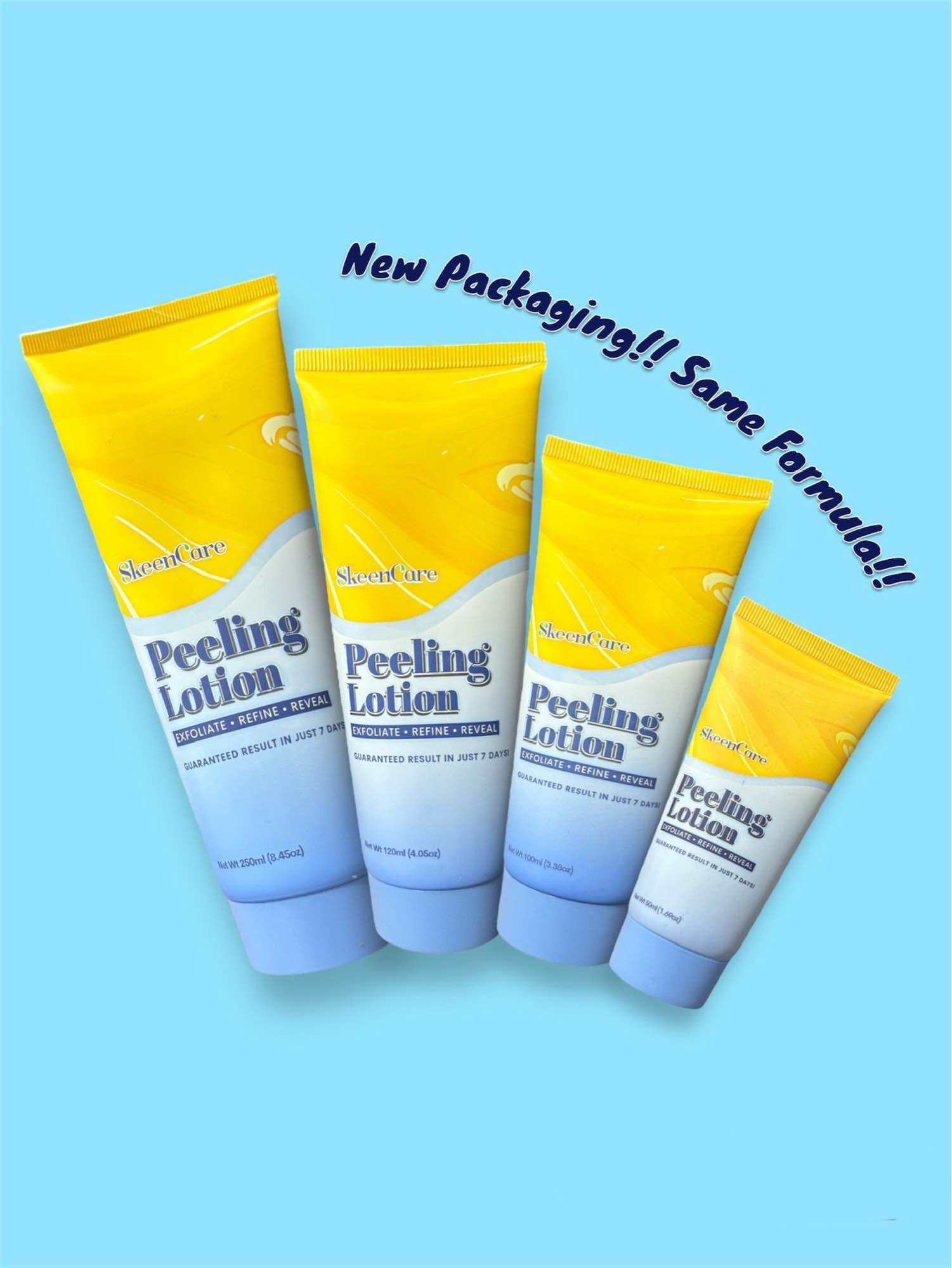 SkeenCare Whitening Peeling Lotion: FDA Approved, Acne Healing