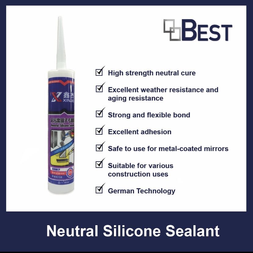 Ekostik No More Nails All Purpose Construction Adhesive Sealant Ek-130v / Mirror  Mastic / Mirror Adhesive / Neutral Mirror Sealant