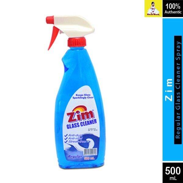 Zim Glass Cleaner Spray 500ml Blue Lazada Ph 3810