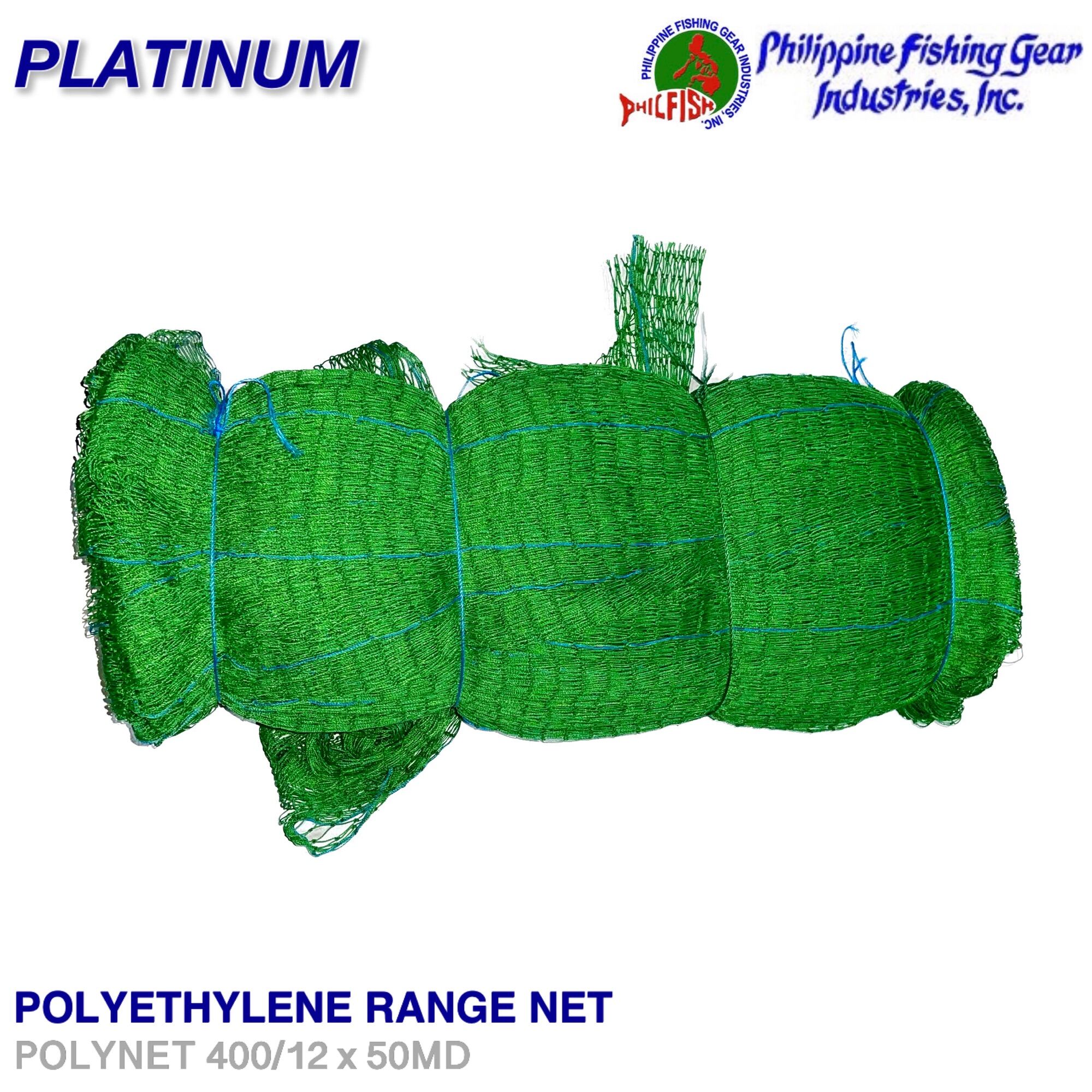 Poly net 12x14x100 .40inch 4-5feet. 100meters range net use for fishing  like fishcage or bunsod