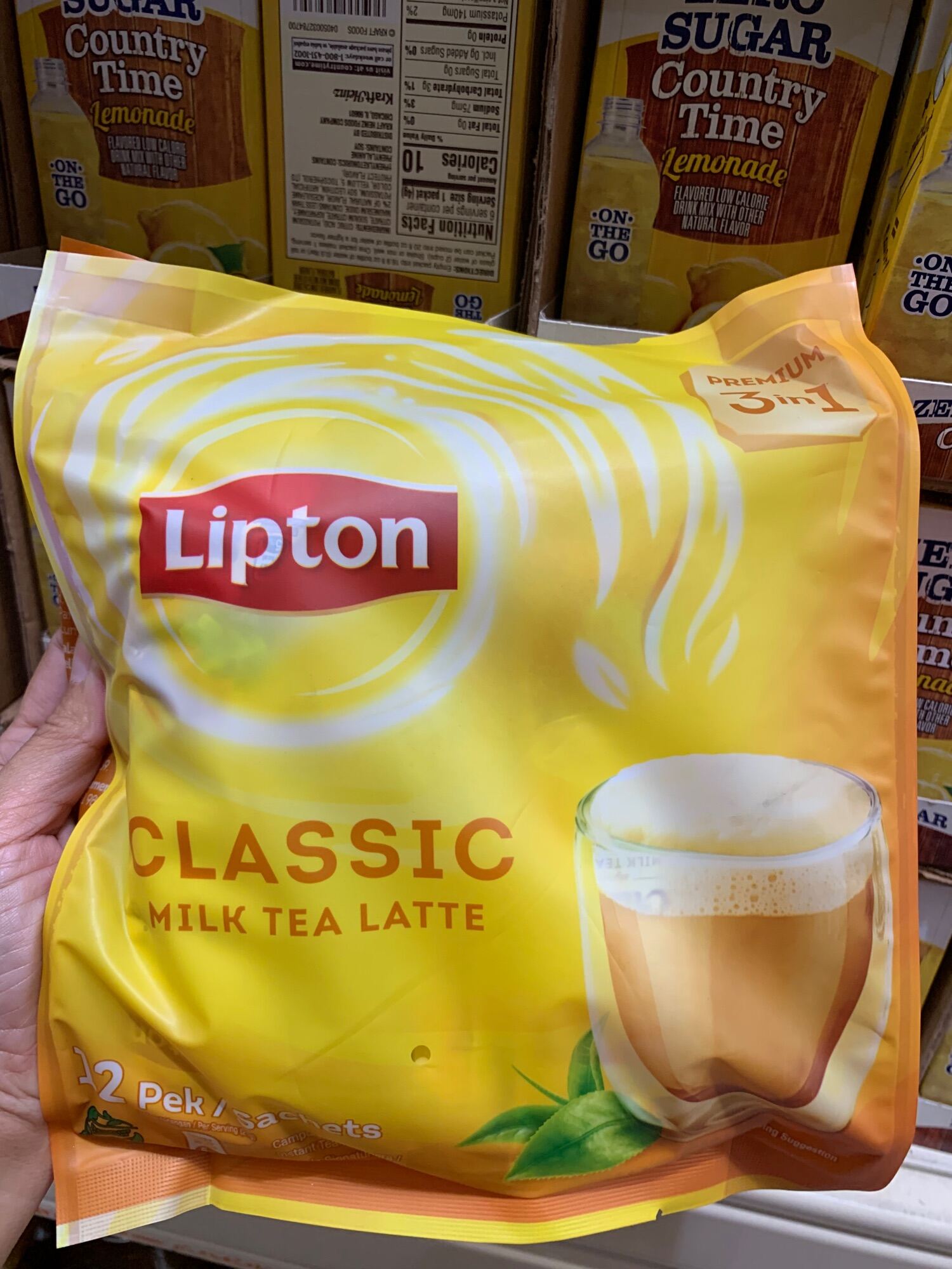 LIPTON MILK TEA LATTE CLASSIC 12X21G Lazada PH
