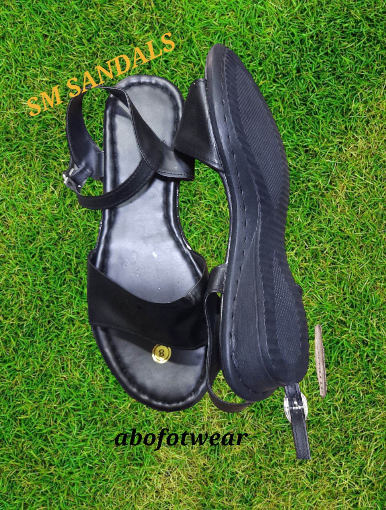 Sm City Sm Department Store Black Shoes SM DUTY SANDALS (BLACK