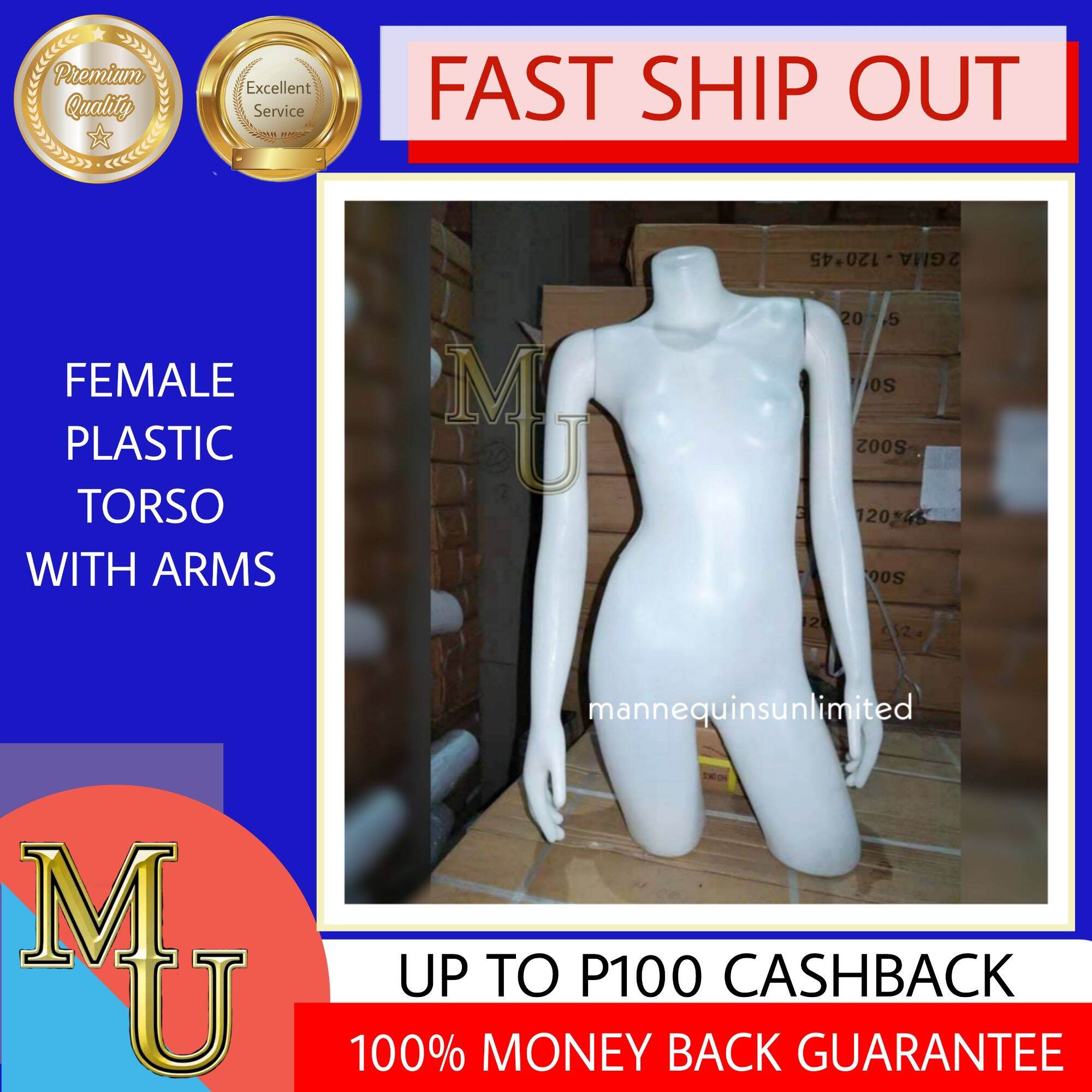 MU Female Torso Mannequin Plastic Mannequins Unlimited Lazada PH