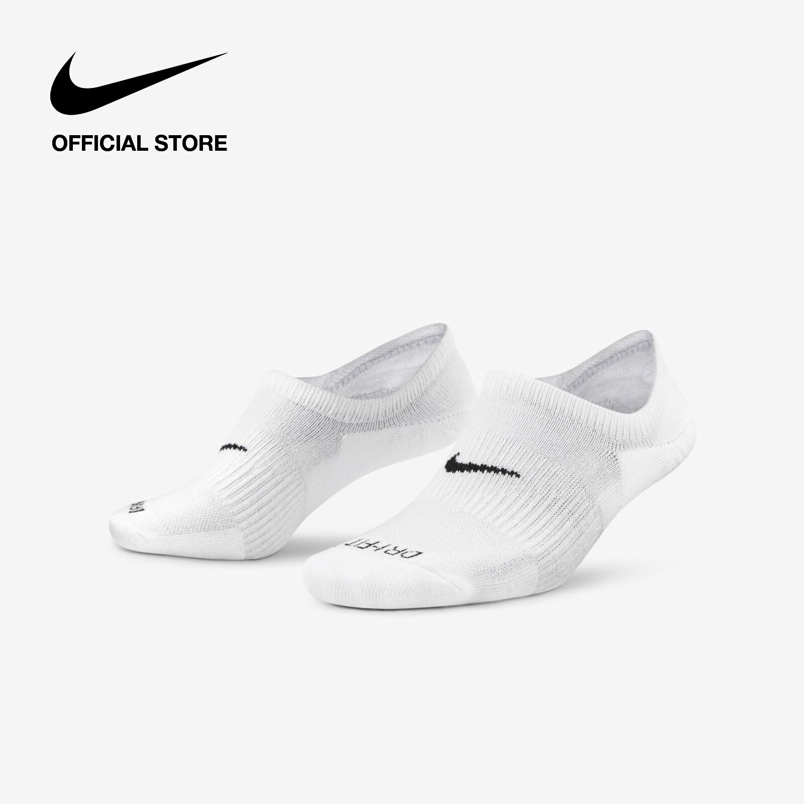 Nike Women s White Training Socks 3 Pairs Cushioned Footie Int L M XL S Polyester Lazada PH