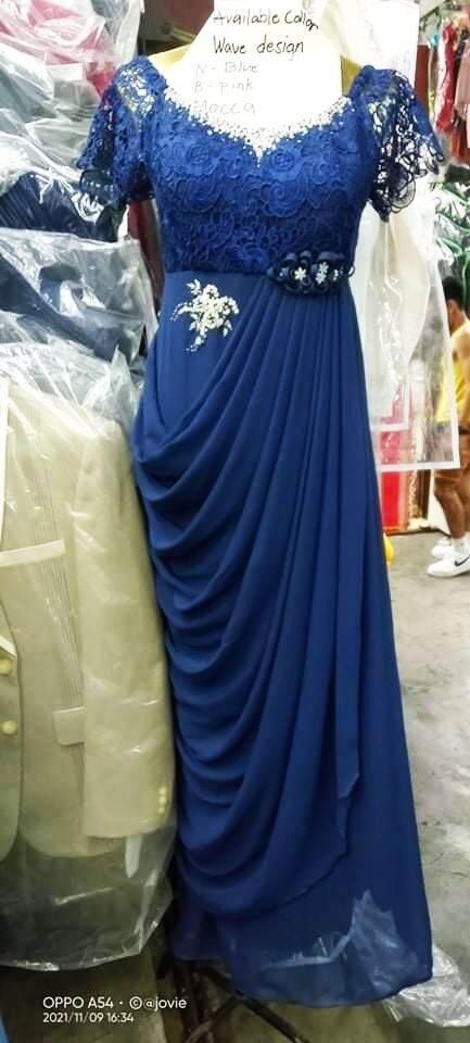 modern filipiniana gown plus size