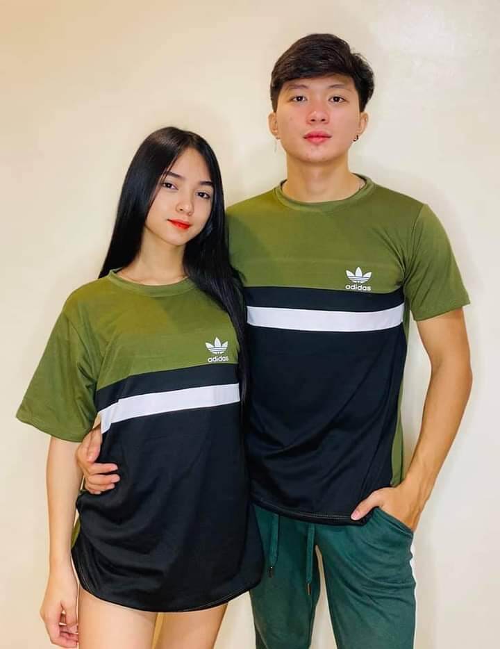 Couple store adidas shirt