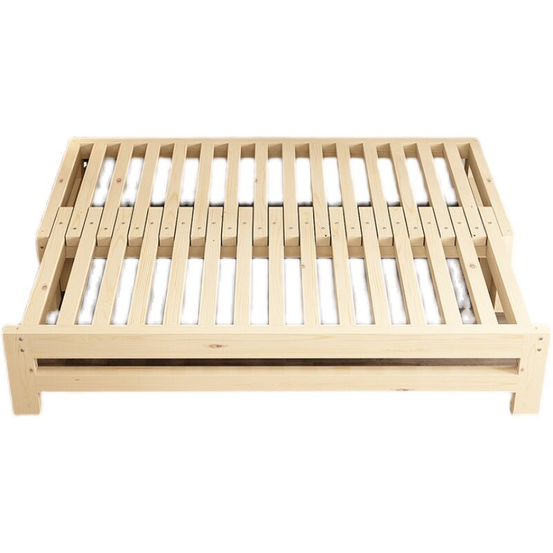 Solid Wood Simple Sofa Bed Tatami Pull out Bed Multi Functional Dual Solid wood simple sofa bed tatami pull out bed multi functional dual