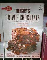 Betty Cracker Hersheys Triple Chocolate Brownie mixes 567g