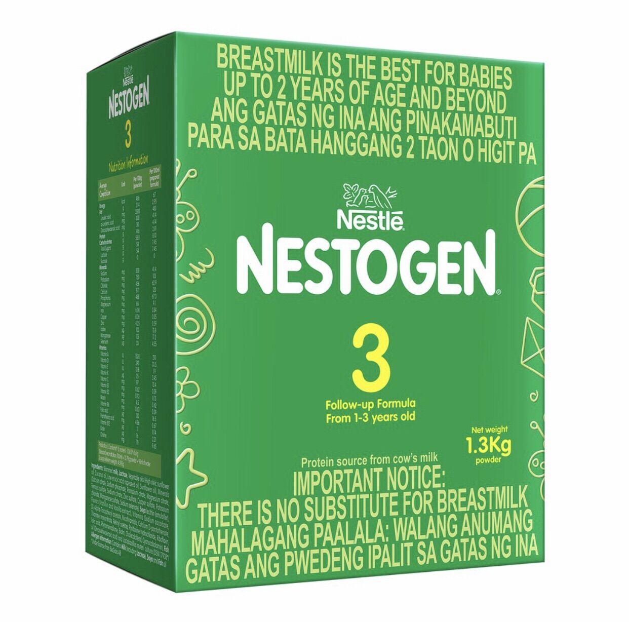 The Nestogen Milk Drink for Children from 1-3 Years Old
