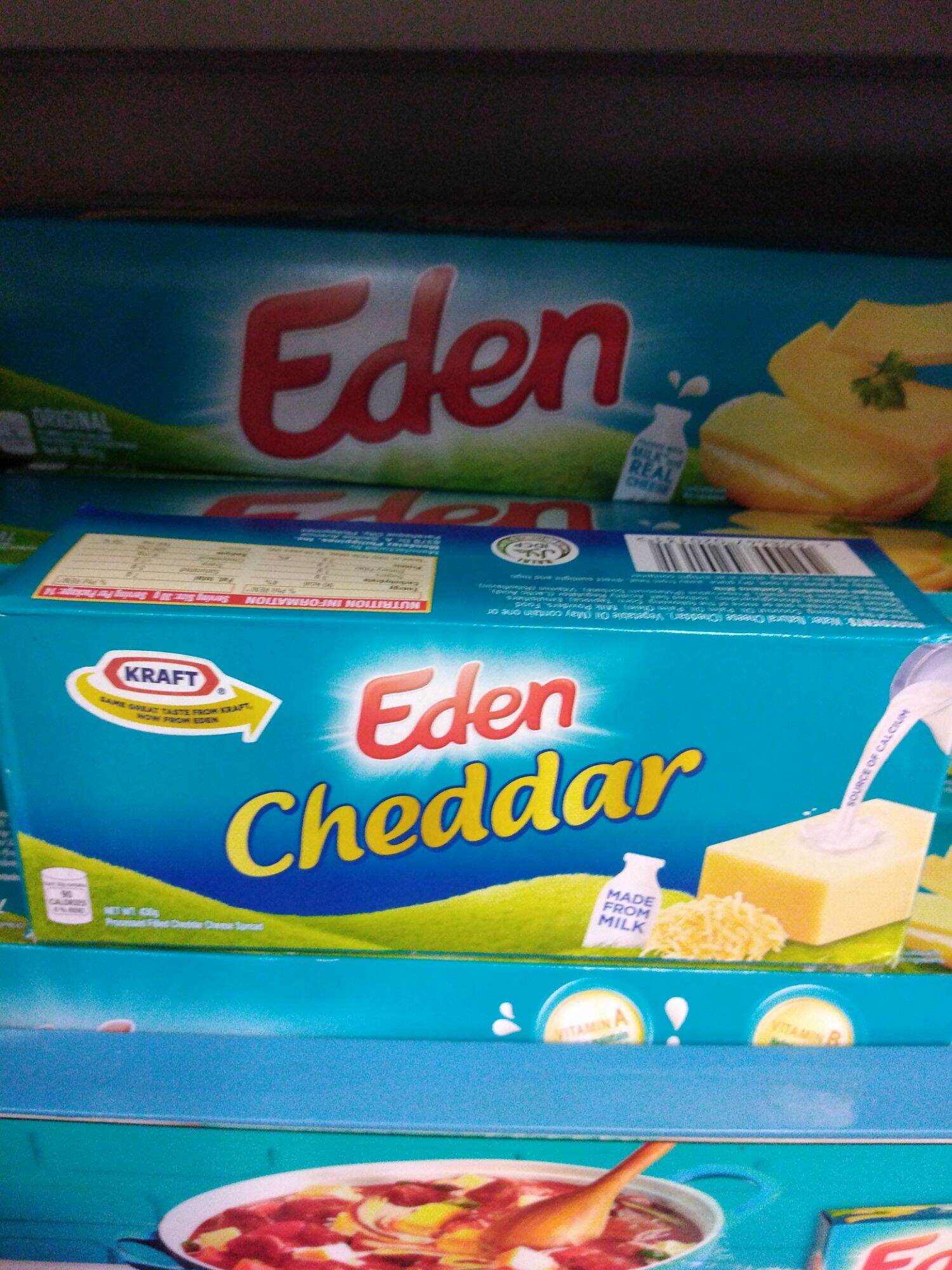 EDEN CHEDDAR CHEESE, Same KRAFT product 430g. Lazada PH