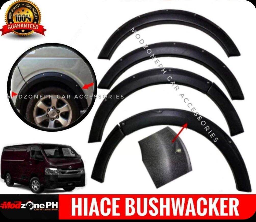 HIACE NEW OEM BUSHWACKER FENDER FLARES / TRIM FOR TOYOTA HIACE COMMUTER