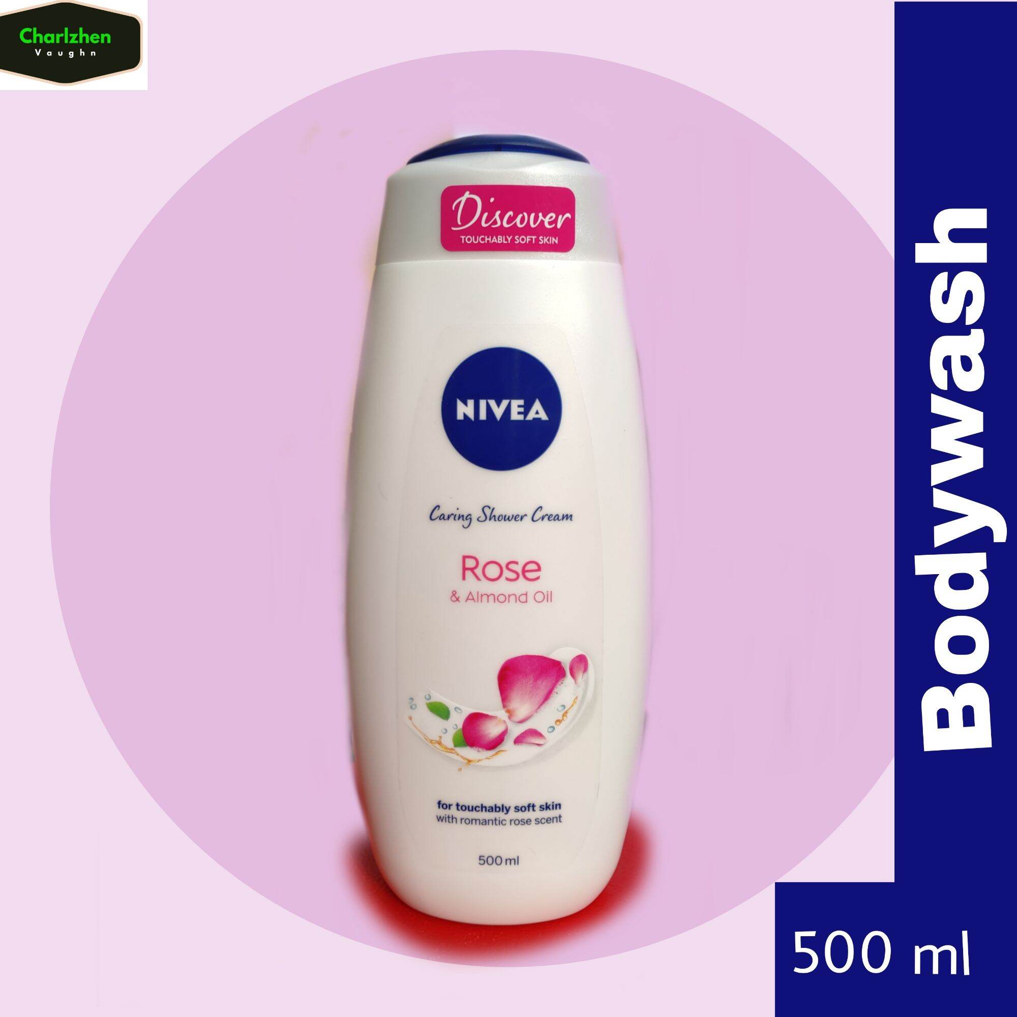 Nivea Body Wash Caring Shower Cream Rose & Almond Oil 500ml Lazada PH