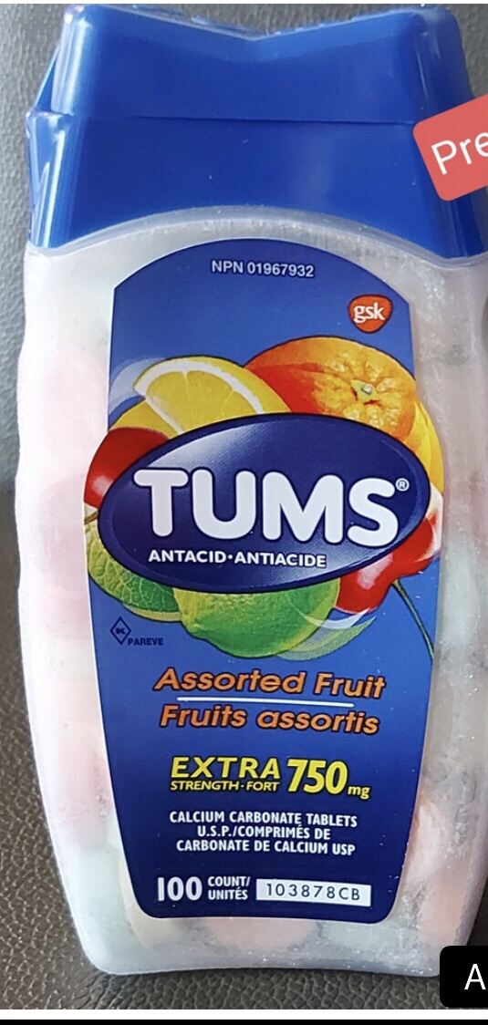 Tums antacid 100 tablets 750mg Lazada PH