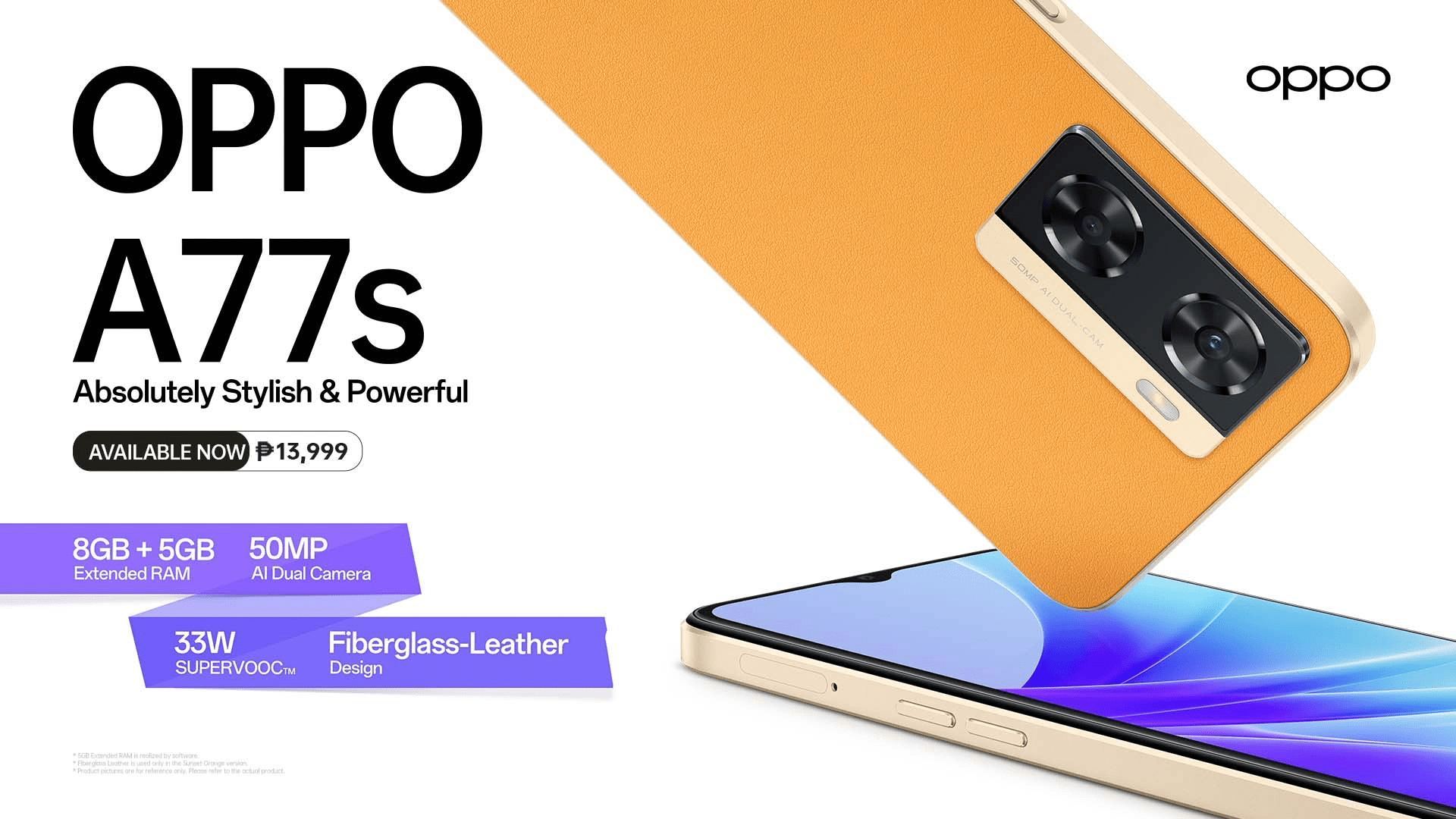 oppo a77s extended ram