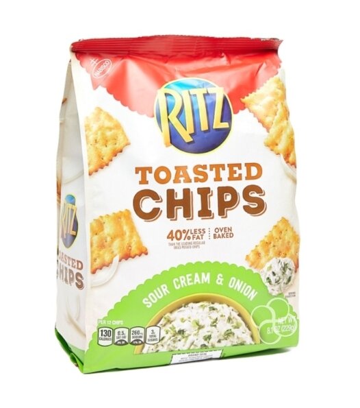 Nabisco Ritz Sour Cream & Onion Toasted Chips 229g Lazada PH