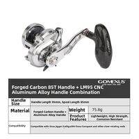 Gomexus | Folding Carbon Grip Knob for Fishing Reel