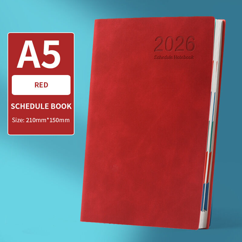 2026 Planner Book Self-Discipline Calendar Planner Weekly&Monthly Planner Layouts 360-Page Daily Organizer Portable Notebook