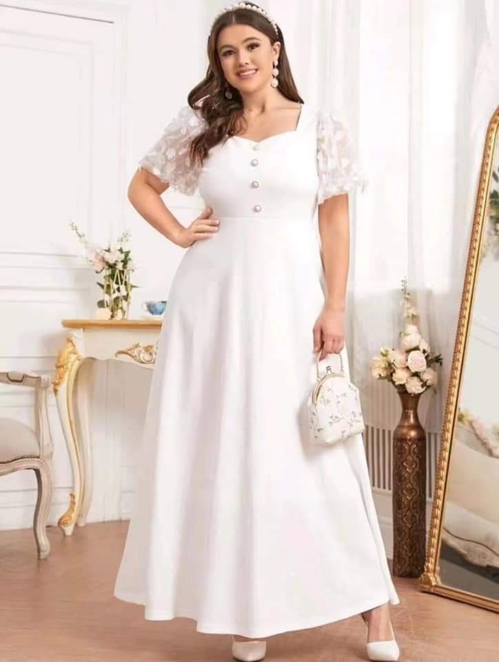 Plus Size White Dresses, Sizes 10 - 36 | Ashley Stewart
