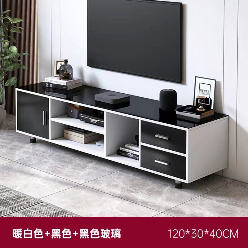 High Quality TV Cabinet with Tempered Glass 120&140*31*41cm