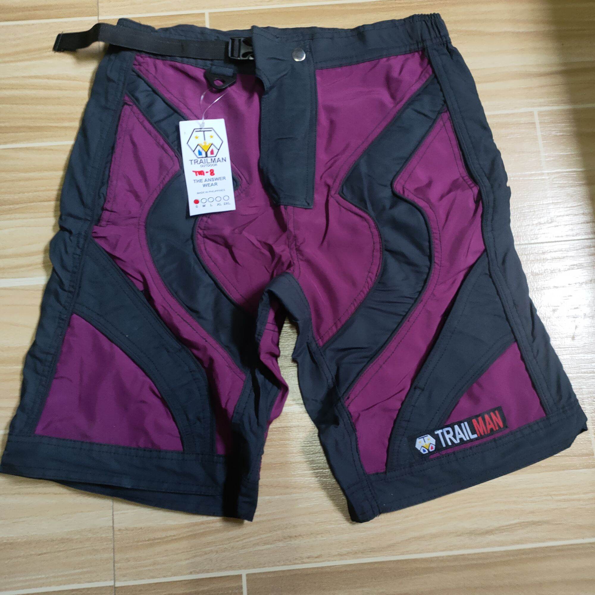 TRAILMAN MTB Padded Shorts TM8 Lazada PH