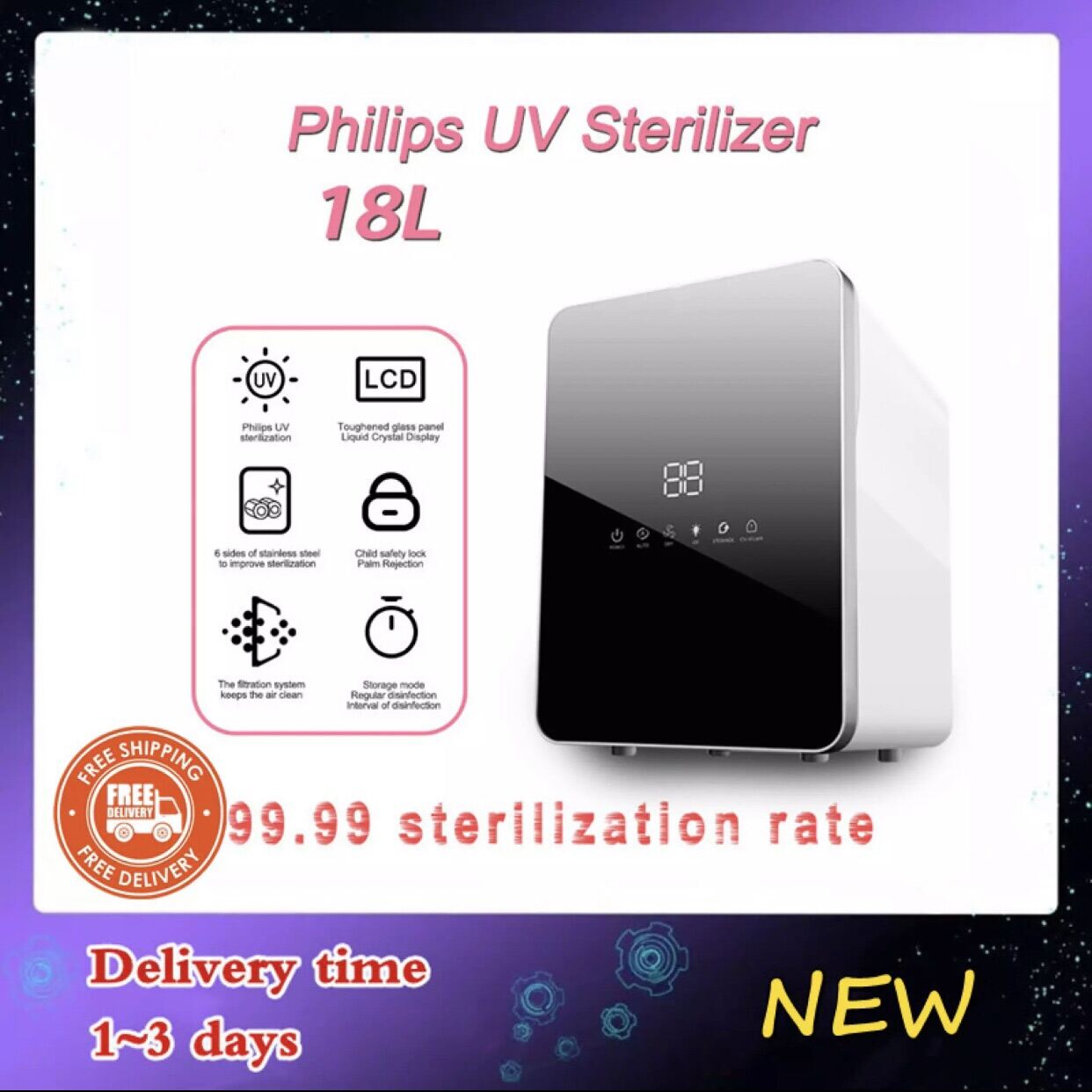 Philips Mini UV Sterilizer for Baby Bottle and Tableware