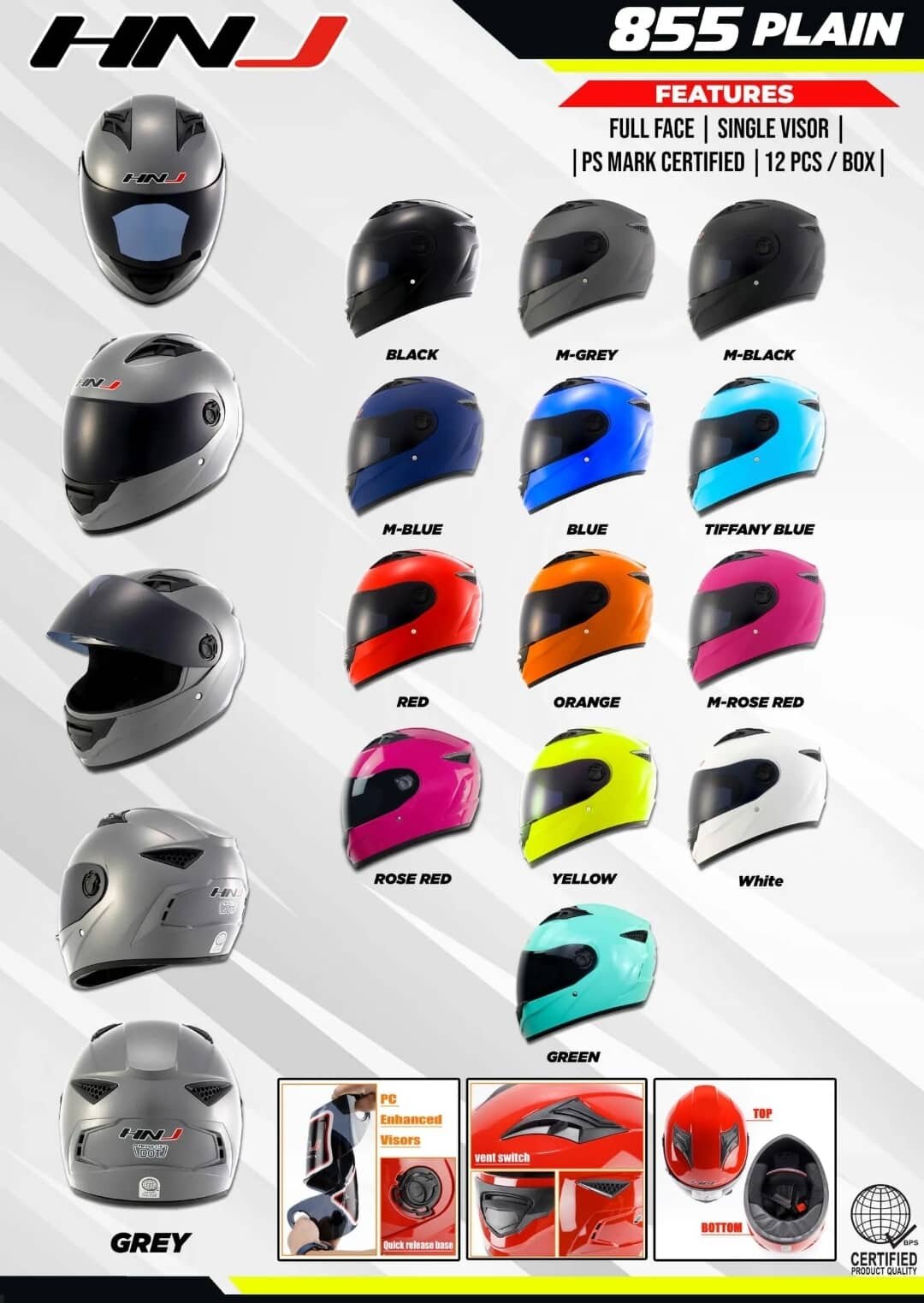 Hnj helmet sale price list