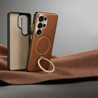 TORRAS | Magnetic Stand Leather Phone Case for Galaxy S26 Ultra