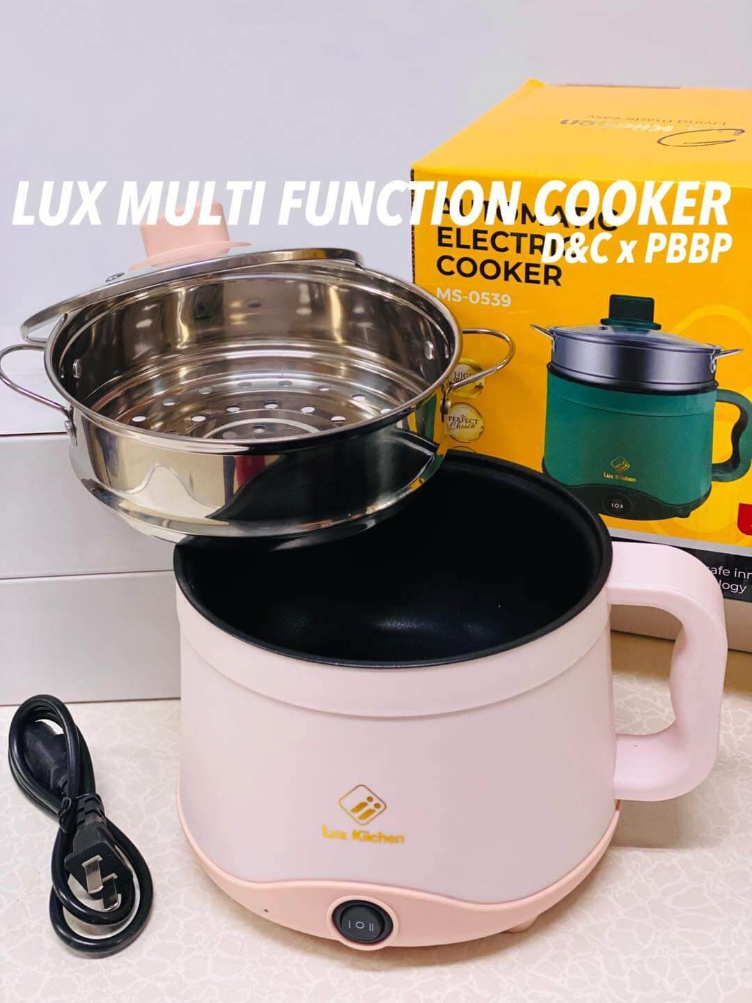 LUX MULTI FUNCTION COOKER WITH STEAMER Lazada PH
