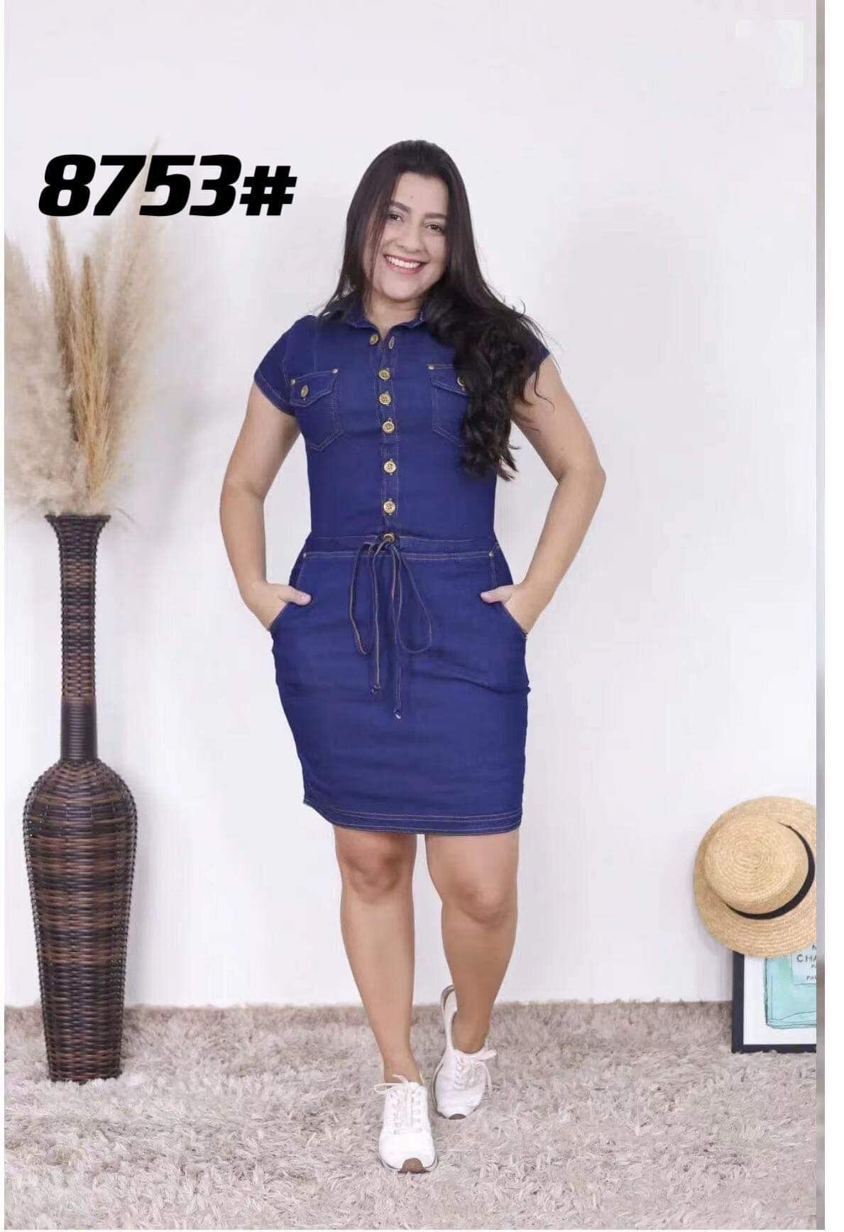 Lazada denim outlet dress