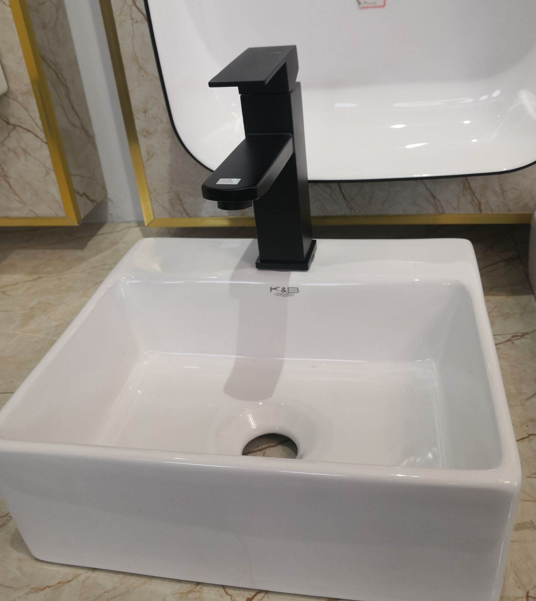 Black Lavatory / basin faucet hot & cold 304 stainless Lazada PH