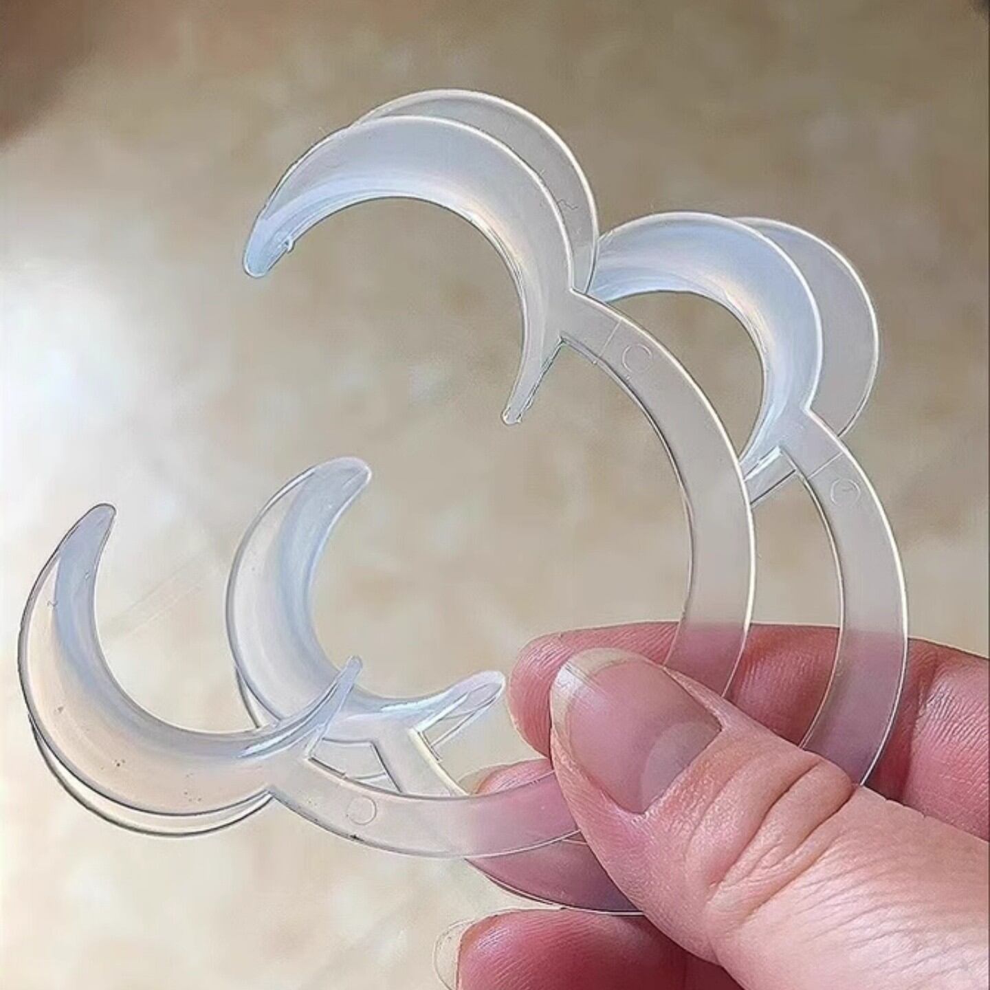 JIJIANHE | Transparent C-Type Mouth Opener Brushing Aid