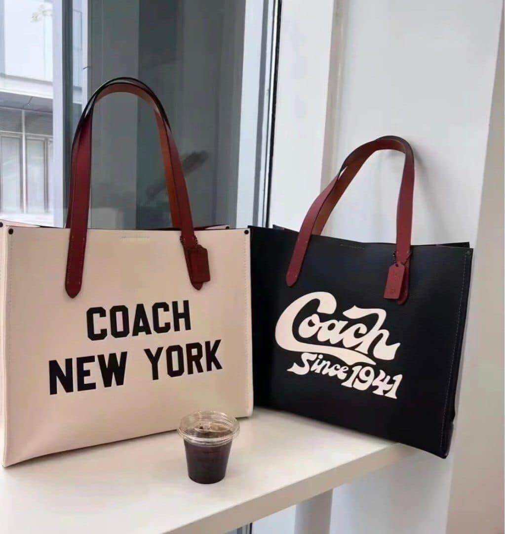 COACH®: Relay Tote With Coach Graphic