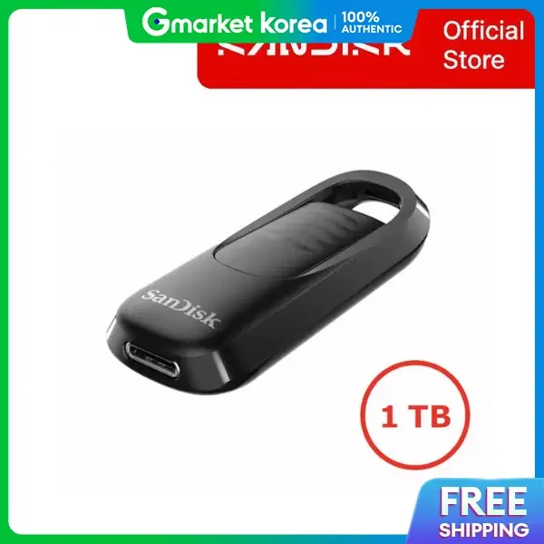 Sandisk Sandisk Ultra Slider 1TB Usb Flash Drive CZ480 SDCZ480 1T00 G46
