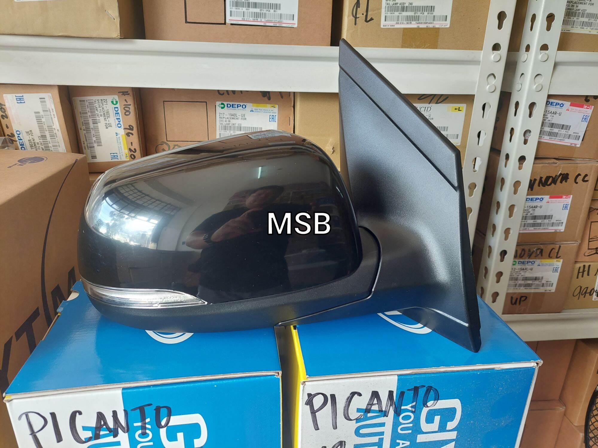 Kia Picanto Side Mirror Power Lens With Light 20112017 Lazada PH