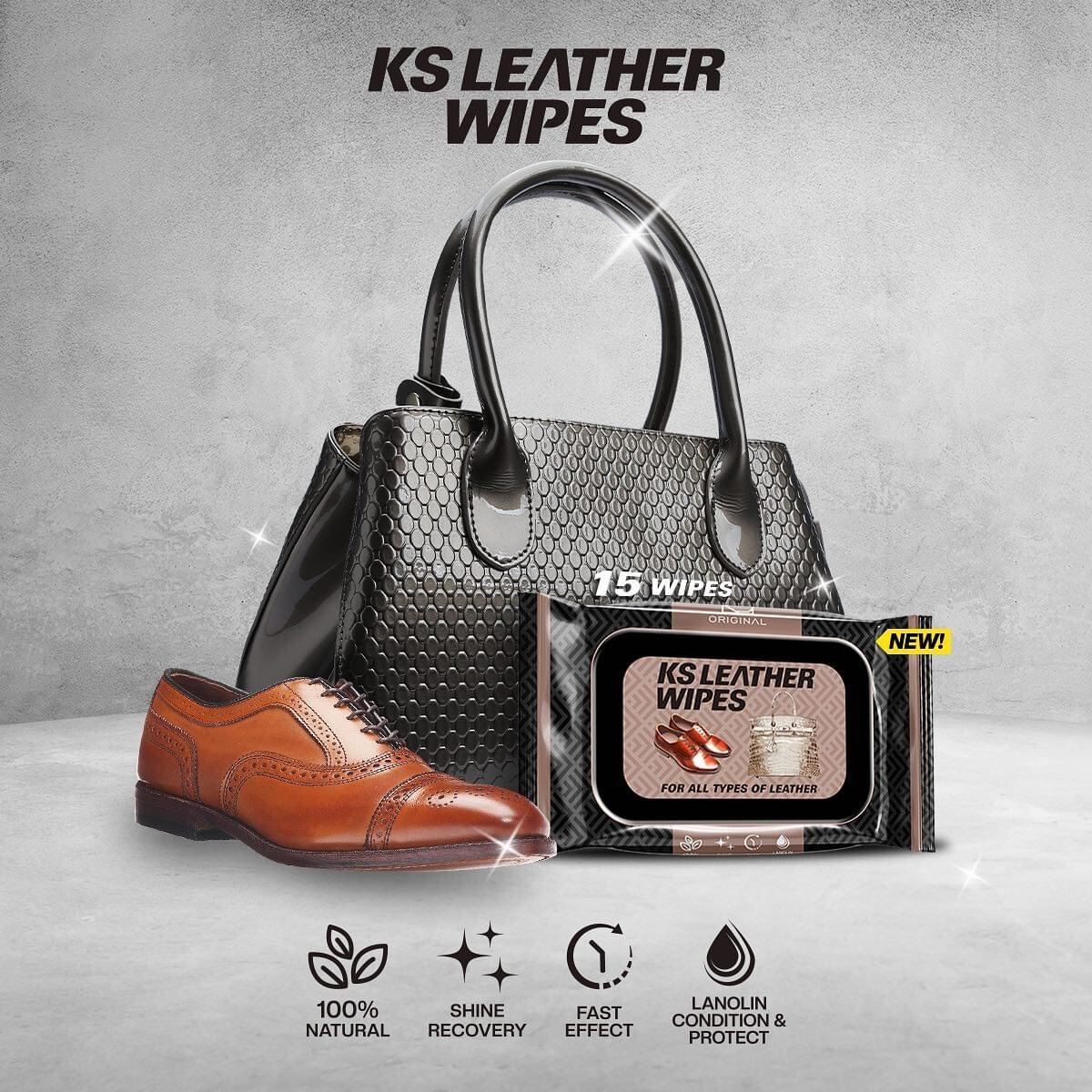 The Essence of Elegance: KS Leather Wipes - Care, Cleaning, Shine, and  Unparalleled Protection!-HEALTHY ORGANIC GLOW