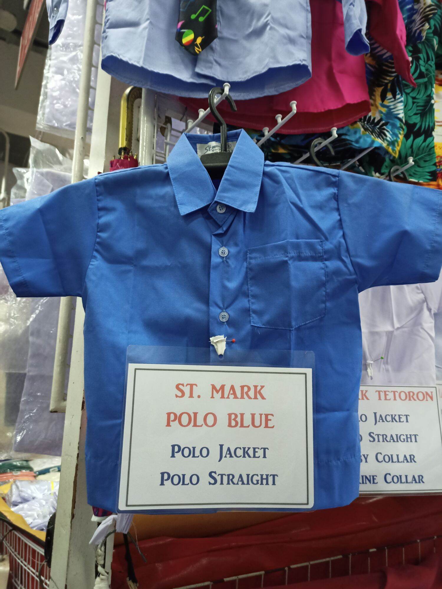 POLO BLUE POLO JACKET/STRAIGHT SCHOOL UNIFORM Lazada PH