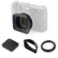 Nisi | Fast Installation UV Filter Hood Cap for Fujifilm X100VI 49mm
