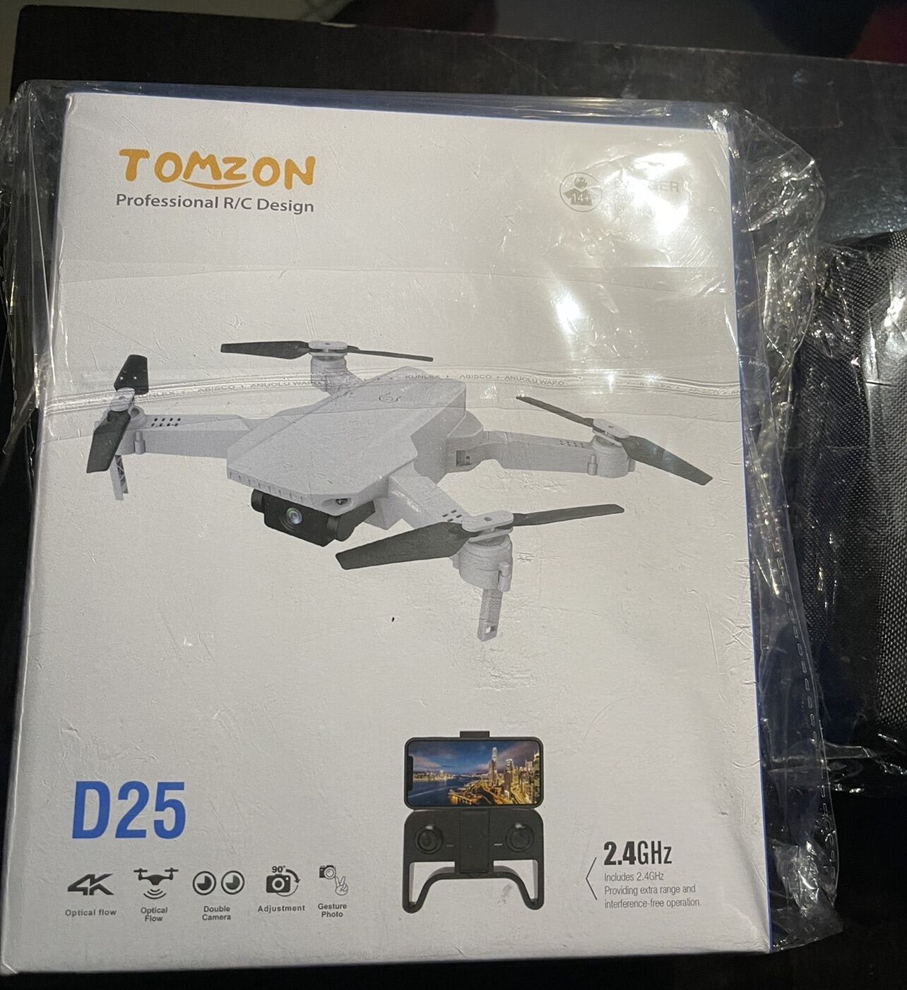 tomzon d25 4k drone with camera review