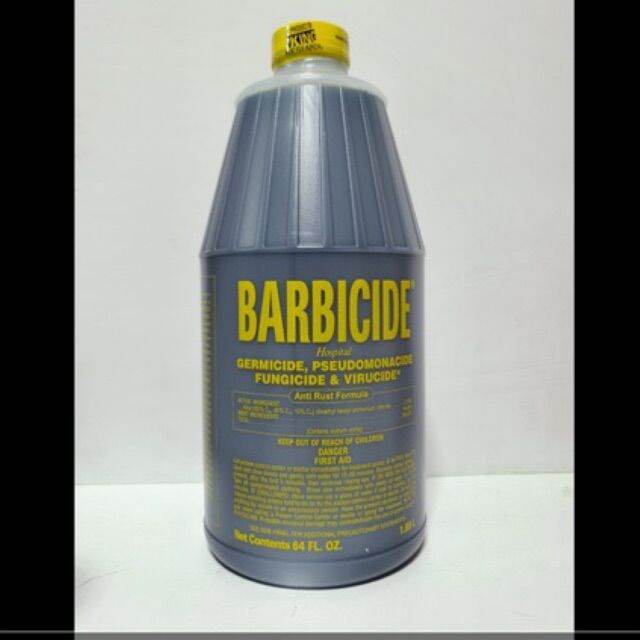 BarberSide Disinfectant Solution – Blue Liquid For Barbicide Jars, 500ml, Fragrance-Free