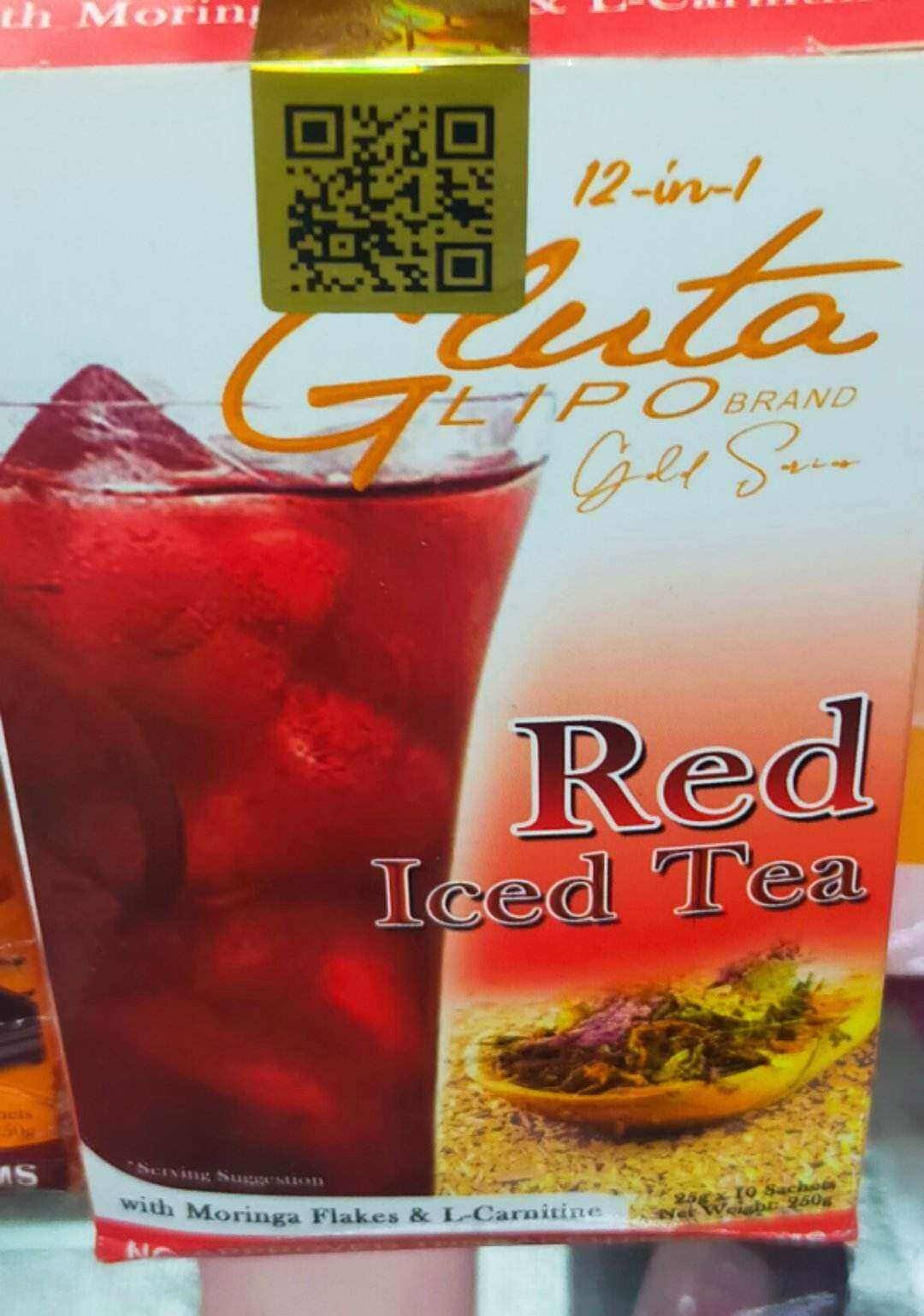 Original Gluta Lipo Signature Red Iced Tea Lazada PH